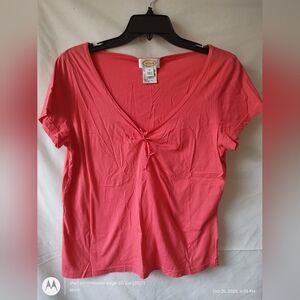 Talbot's Medium Women Top Shirt Cotton